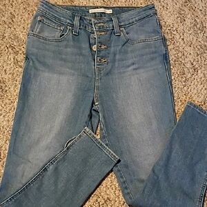 Levi's Light Blue Skinny Jeans